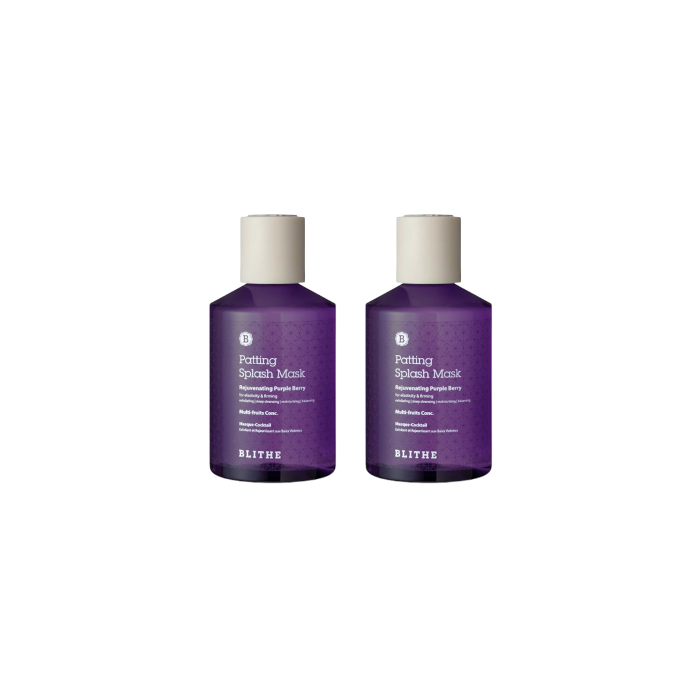 Blithe - Blithe - Patting Splash Mask - Rejuvenating Purple Berry - 150ml (2ea) Set von Blithe