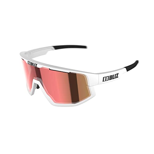 Bliz Damen, Herren Sonnenbrille Fusion matt white-smoke with red multi Einheitsgröße von Bliz