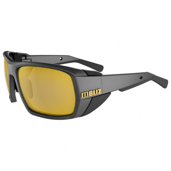 Bliz - Peak Mirror Polarized S4 VLT 8% - Gletscherbrille grau von Bliz