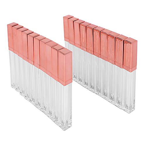 Blmirror 20 Stücke 5 ML Leere Lippenglasur Flasche DIY Lip Gloss Behaelter Nachfüllbare Leere Flaschen von Blmirror