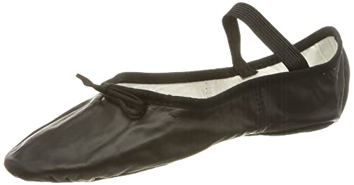 Bloch Arise Leder Ballettschuh Schwarz EU 24 B (UK 7 B) von Bloch