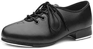 Bloch Damen Student Tap SF3710L PU Top Oxford Style Schnürschuhe Schwarz Erwachsenengrößen, Schwarz , 6 1/2 EU von Bloch