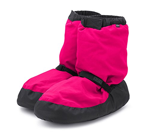 Bloch Damen Warm Up Bootie Tanzschuh, Fluoreszierendes pink, X-Small von Bloch