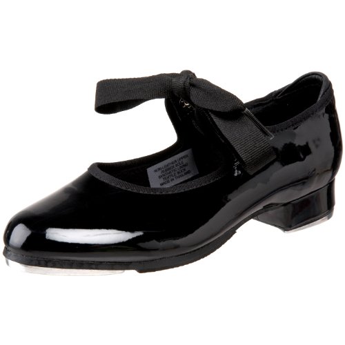 Bloch Dance Annie Tyette Tap Shoe (Toddler/Little Kid/Big Kid),Black Patent,8.5 M US Big Kid von Bloch