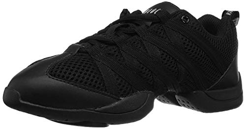 Bloch Dance Damen Criss Cross Split Sole Mesh Dance Sneaker, (schwarz), 36 EU von Bloch