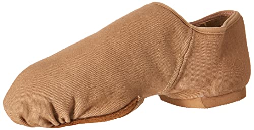 Bloch Dance Damen-Jazzschuh aus Segeltuch mit geteilter Sohle, hautfarben, 37.5 EU von Bloch