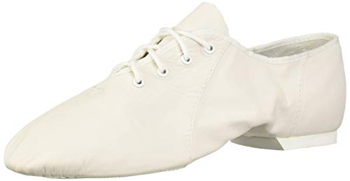 Bloch Dance Damen Jazzsoft Split Sole Leder Jazz Schuh, Weiss/opulenter Garten, 37.5 EU von Bloch