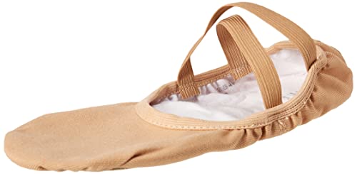 Bloch Dance Damen Performa Stretch Canvas Split Sole Ballettschuh/Slipper, Beige (Sand), 38.5 EU von Bloch