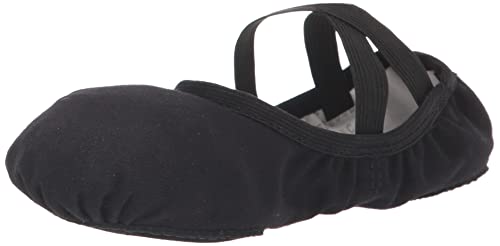 Bloch Dance Damen Performa Stretch Canvas Split Sole Ballettschuh/Slipper, Schwarz (schwarz), 37.5 EU von Bloch