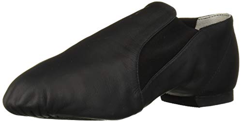 Bloch Dance Elasta Damenschuh aus Leder und elastischer geteilter Sohle, schwarz, 40 EU von Bloch