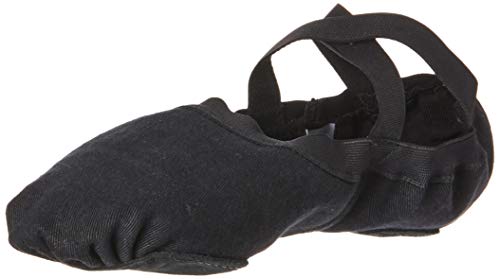 Bloch Dance Herren Synchrony Split Sole Stretch Canvas Ballettschuhe Tanzschuh, Schwarz, 39 EU von Bloch