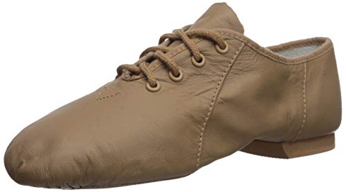 Bloch Dance Jazzsoft Jazzsoft Jazz-Schuh für Damen, Geteilte Sohle, Leder, hautfarben, 39.5 EU von Bloch