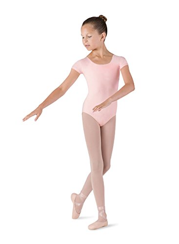 Bloch Dance Mädchen Dujour Microlux Trikot Kurzarm, Mädchen, CL5602, Hellrosa, 8-10 von Bloch