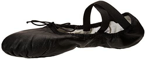 Bloch Dance Prolite II Damen Ballettschuh aus Leder mit geteilter Sohle, Schwarz, 6.5 Narrow von Bloch