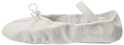 Bloch Dance Unisex-Erwachsene Dansoft Vollsohle Leder Ballettschuhe, Weiß, 32 EU von Bloch