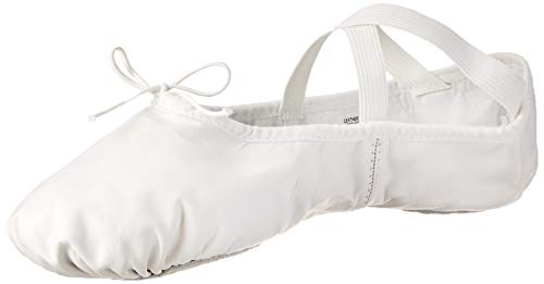 Bloch Dance Women's Prolite II Leather Ballet Slipper, White, 4.5 B US von Bloch