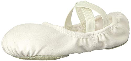 Bloch Frauen Ballerinas, flach Weiss Groesse 5.5 US /36 EU von Bloch