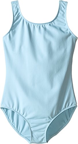 Bloch Mädchen Dynamic Tank Leotard Dynamischer Microlux-Tanktrikot, Pastellblau, 8-10 von Bloch