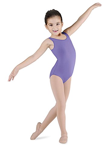 Bloch Mädchen Tanktrikot Dynamischer Microlux Tank-Trikot, Lavendel, 6X-7 von Bloch