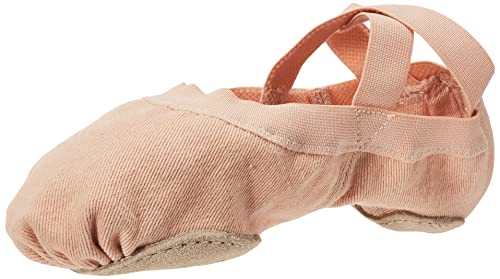 Bloch Synchrony Ballett mit geteilter Sohle, Rose, 34 EU von Bloch