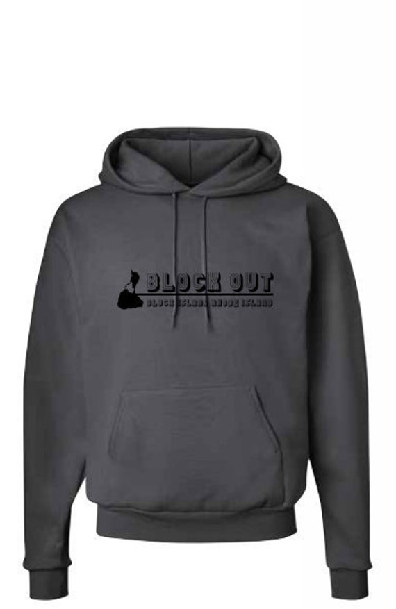 Block Out Kapuzen Sweatshirt Block Out Kapuzen Sweatshirt von BlockIslandDaydreams