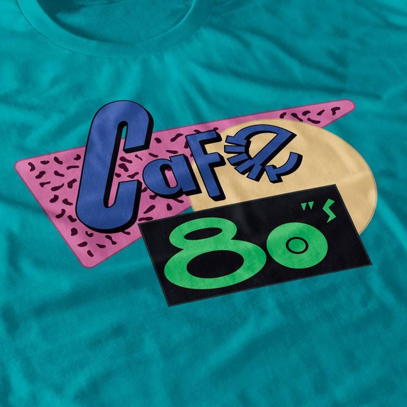 Cafe 80Er Jahre Film T-Shirt Retro Diner, Hill Valley Inspiriert Cafe 80Er Jahre Film T-Shirt Retro Diner, Hill Valley Inspiriert von Blockbustees