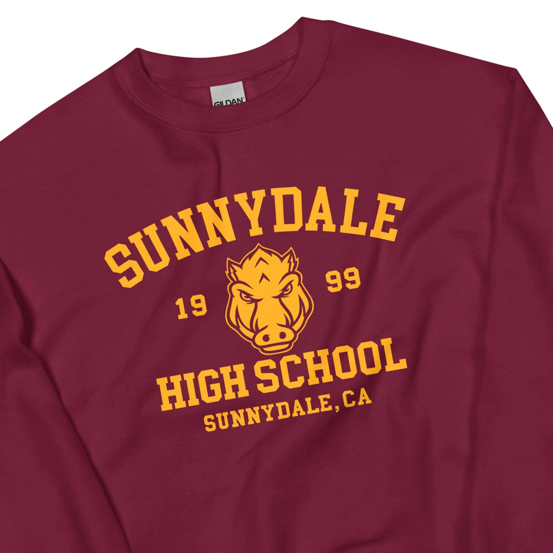 Sunnydale High School Sweatshirt Buffy Vampire Slayer Varsity Pullover Sunnydale High School Sweatshirt Buffy Vampire Slayer Varsity Pullover von Blockbustees