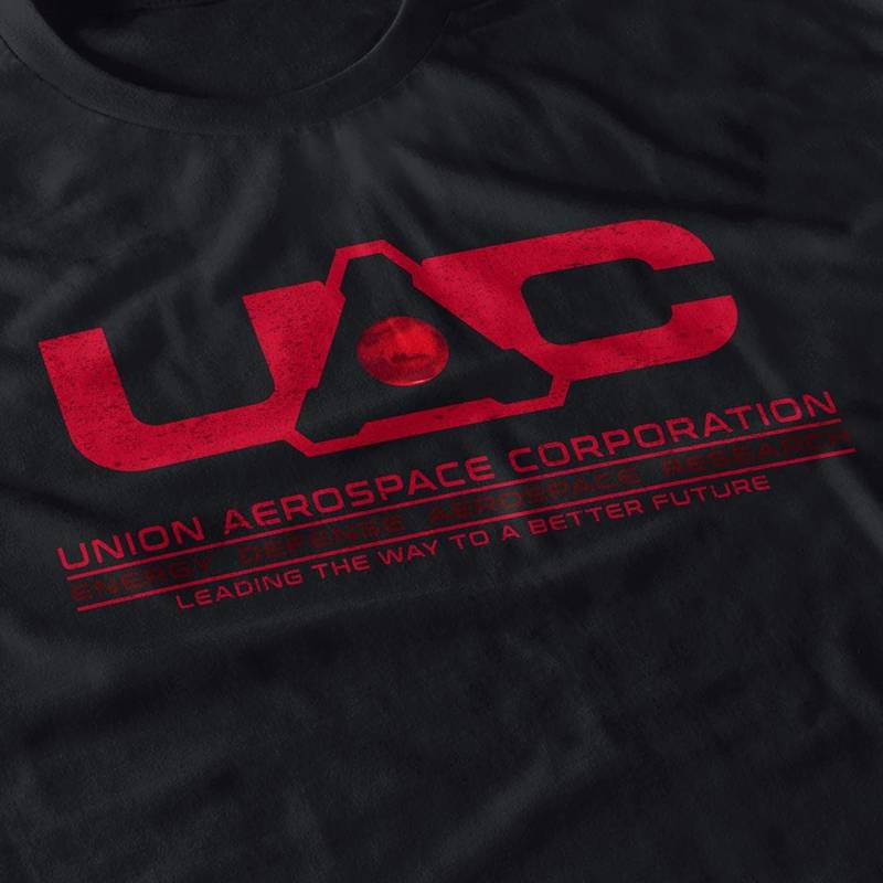 Union Aerospace Corporation Logo T-Shirt Videospiel Inspiriertes Gamer-Shirt Union Aerospace Corporation Logo T-Shirt Videospiel Inspiriertes Gamer-Shirt von Blockbustees