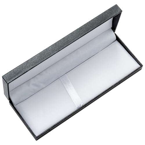 Blogiiup Stift Geschenkbox, Stiftbox, 6.9x2.5x1.1 Zoll leeres Geschenk mit Kissen, staubdestfestes Hülle mit Flip Deck von Blogiiup