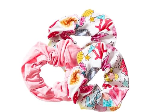 Blond Amsterdam Scrunchie Set – 3 Haargummis im Blond Bad Design – Textil-Haargummis für Damen – Geschenkidee für Wellness & Bad von Blond Amsterdam