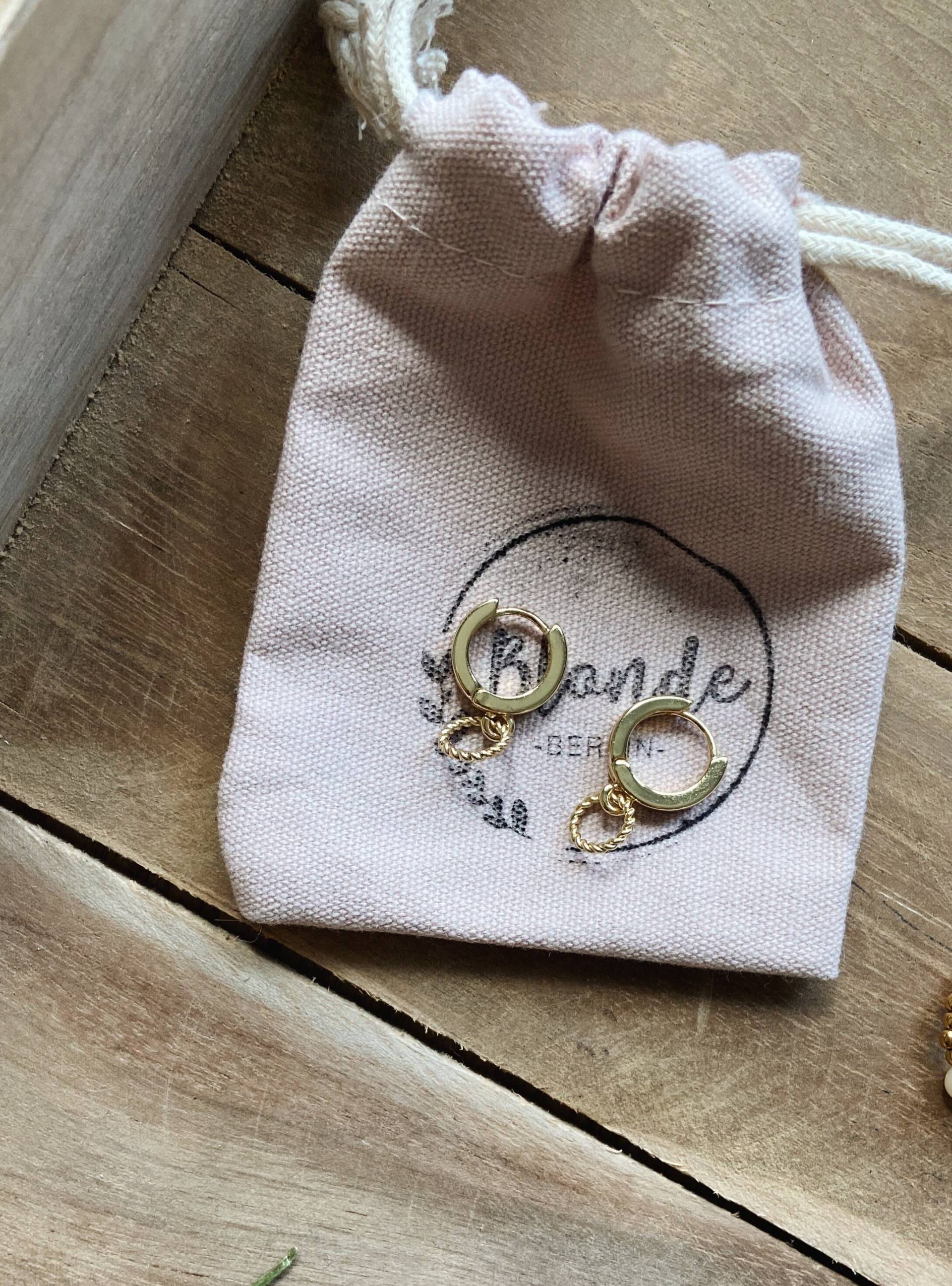 Ohrringe Aus Edelstahl 316L, Rund, Kreis, Karma Ohrringe Aus Edelstahl 316L, Rund, Kreis, Karma von BlondeBerlinshop