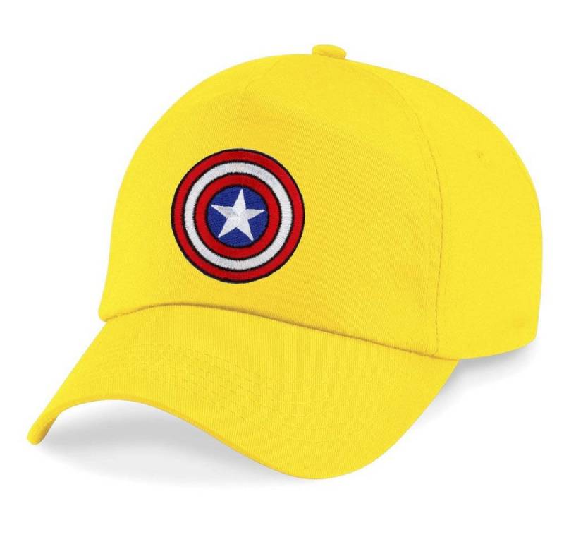 Blondie & Brownie Baseball Cap Kinder Captain America Patch Stick Avenger Marvel von Blondie & Brownie