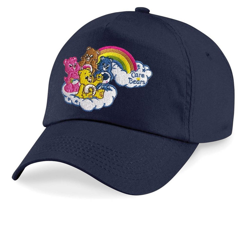 Blondie & Brownie Baseball Cap Kinder Glücksbärchis Care Bears Patch Stick Hab Dich Lieb one Size von Blondie & Brownie