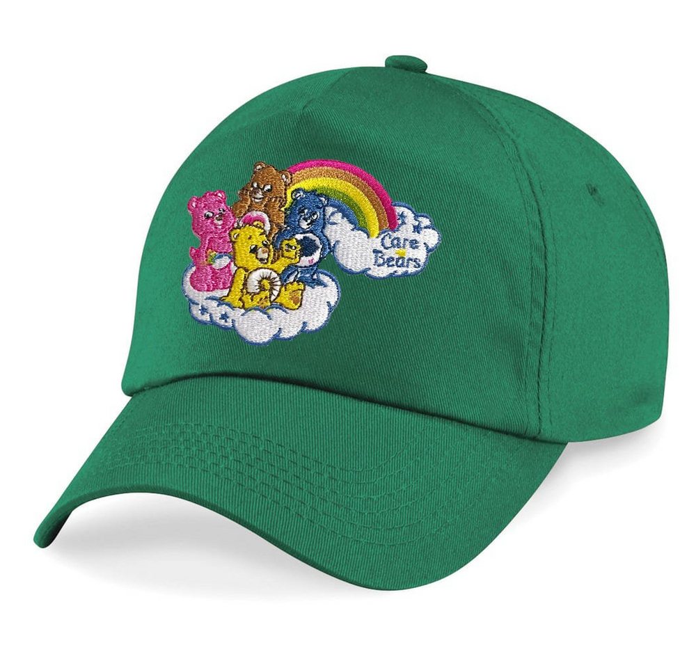 Blondie & Brownie Baseball Cap Kinder Glücksbärchis Care Bears Patch Stick Hab Dich Lieb one Size von Blondie & Brownie