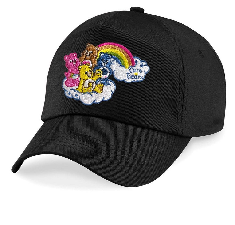 Blondie & Brownie Baseball Cap Kinder Glücksbärchis Care Bears Patch Stick Hab Dich Lieb one Size von Blondie & Brownie