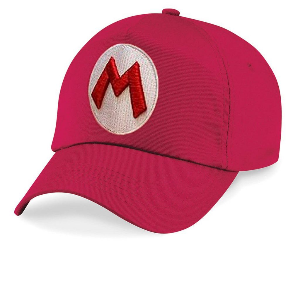 Blondie & Brownie Baseball Cap Kinder Mario Luigi Logo Stick Patch in Grün und Rot One Size von Blondie & Brownie