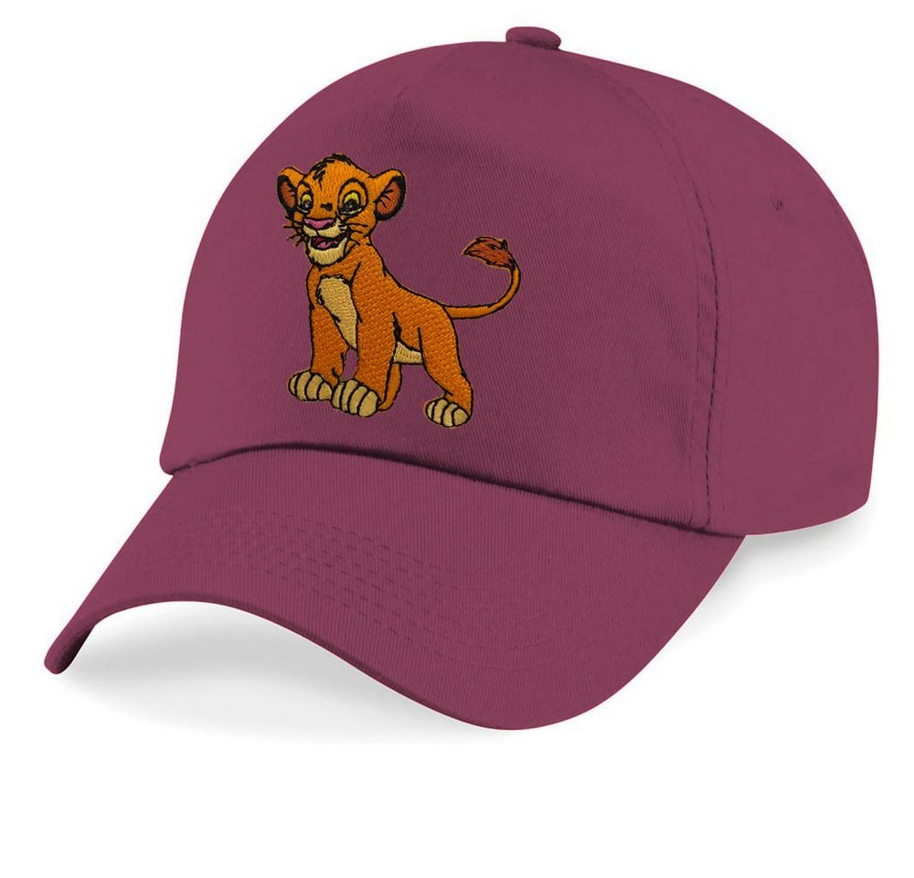 Blondie & Brownie Baseball Cap Kinder Simba Stick Patch Lion König der Löwen Nala One Size von Blondie & Brownie