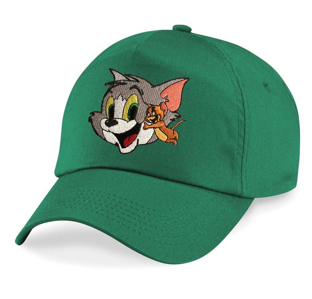 Blondie & Brownie Baseball Cap Kinder Tom Jerry Stick Patch Katze Maus Cartoon One Size von Blondie & Brownie