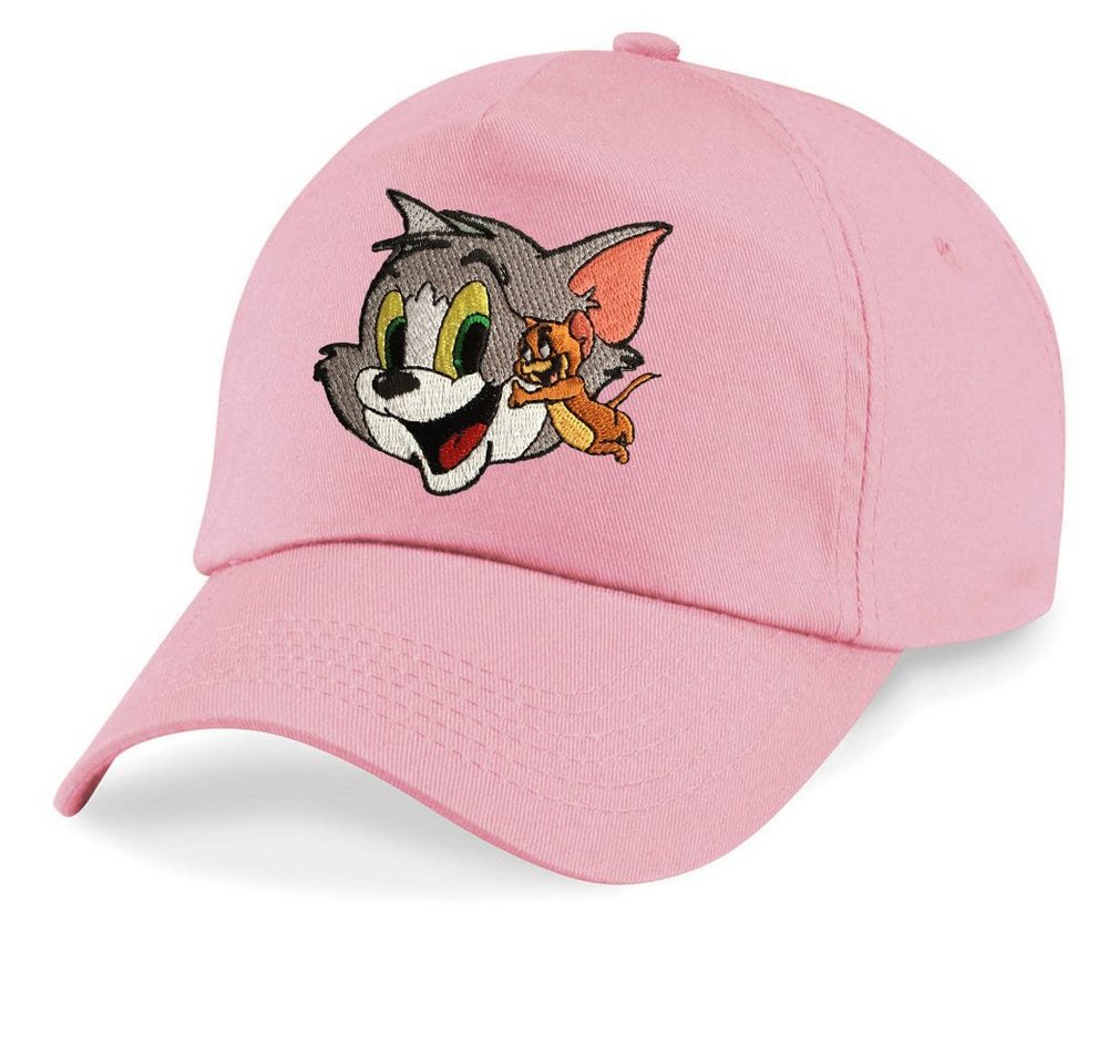 Blondie & Brownie Baseball Cap Kinder Tom Jerry Stick Patch Katze Maus Cartoon One Size von Blondie & Brownie