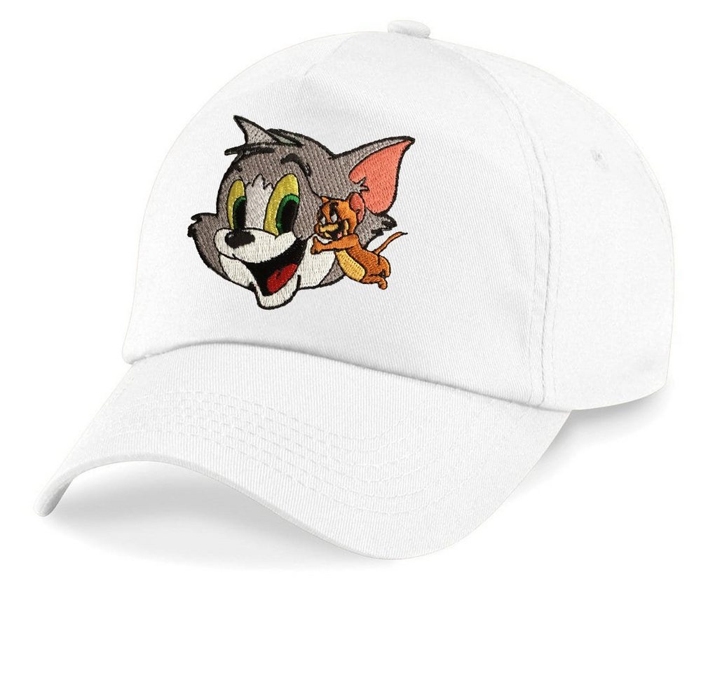 Blondie & Brownie Baseball Cap Kinder Tom Jerry Stick Patch Katze Maus Cartoon One Size von Blondie & Brownie