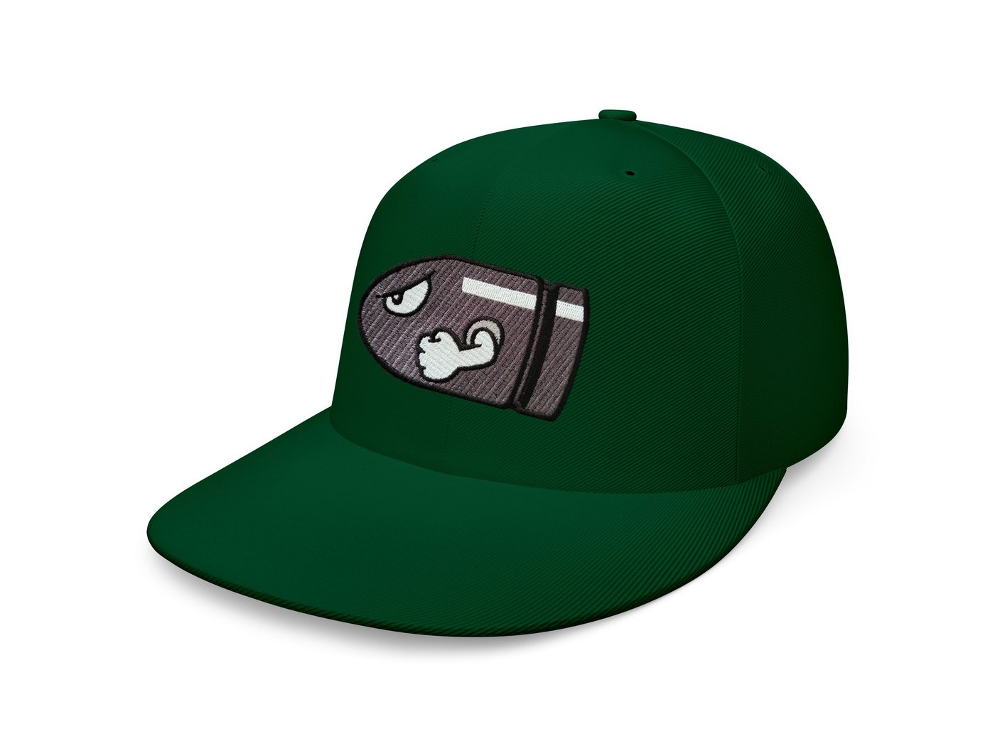 Blondie & Brownie Baseball Cap Unisex Erwachsene Mario Rocket Stick Patch Luigi Yoshi Retro Snapback von Blondie & Brownie