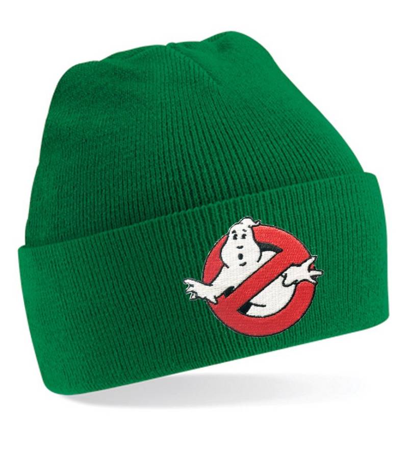 Blondie & Brownie Beanie Ghostbusters – Stylische Mütze mit kultigem Logo, Retro-Look von Blondie & Brownie