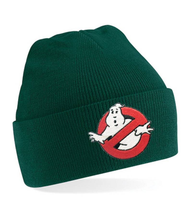 Blondie & Brownie Beanie Ghostbusters – Stylische Mütze mit kultigem Logo, Retro-Look von Blondie & Brownie