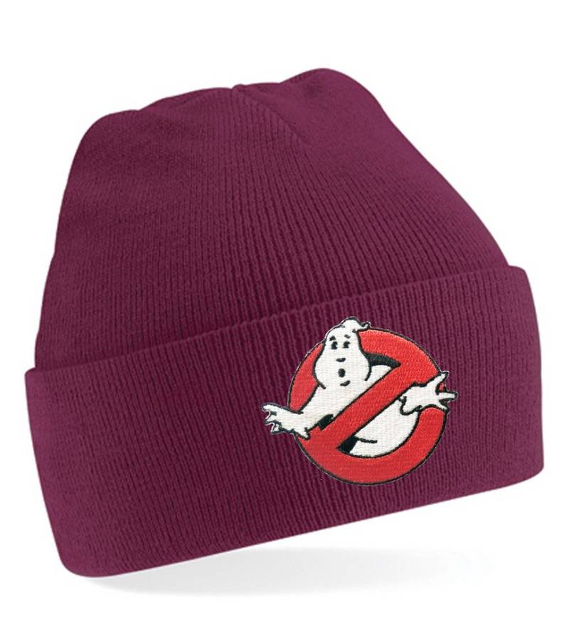 Blondie & Brownie Beanie Ghostbusters – Stylische Mütze mit kultigem Logo, Retro-Look von Blondie & Brownie