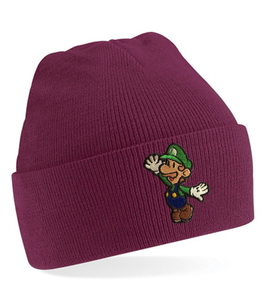 Blondie & Brownie Beanie Luigi – Stylische Mütze für Mario-Fans, Grünes Design Blondie & Brownie Beanie Luigi – Stylische Mütze für Mario-Fans, Grünes Design von Blondie & Brownie