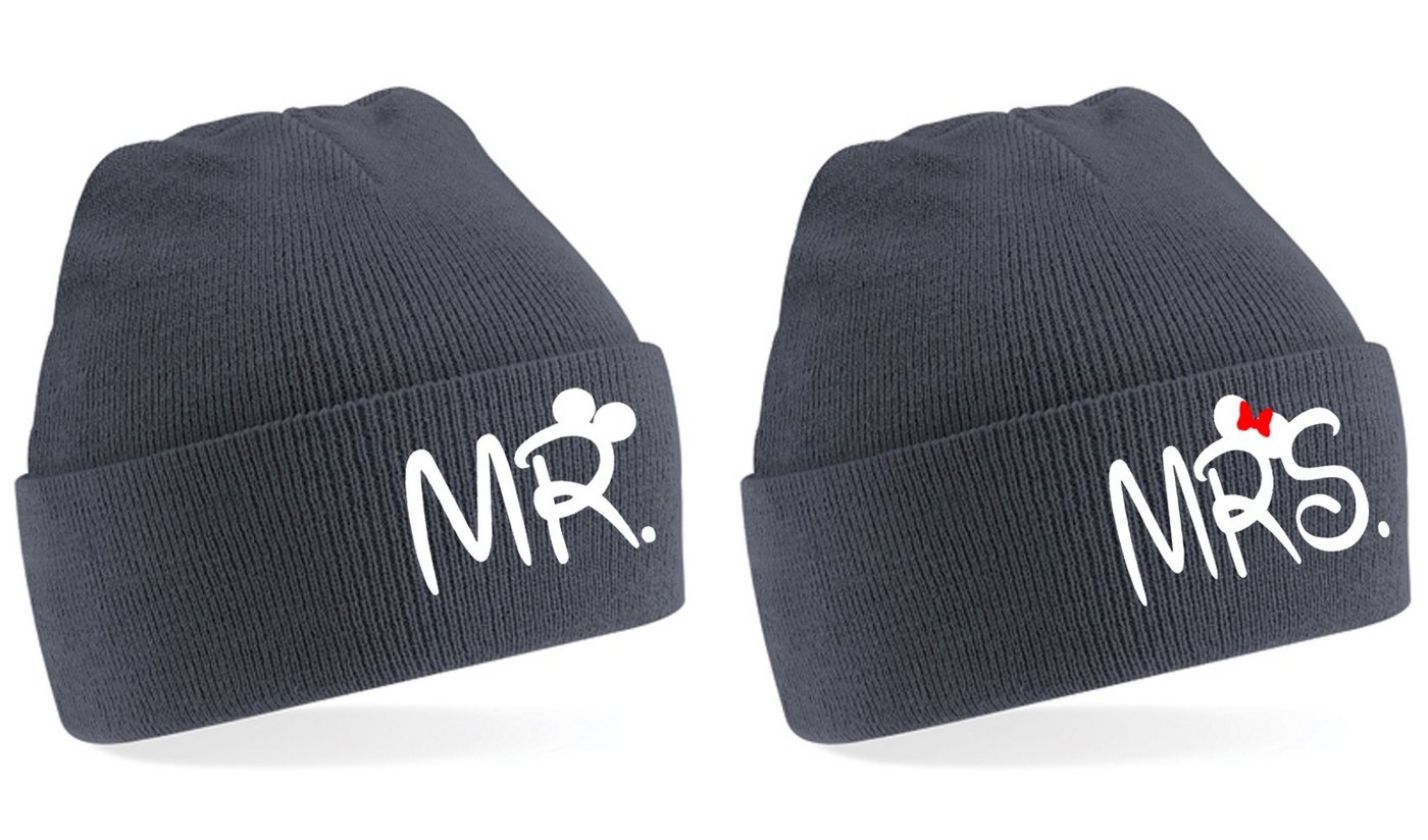 Blondie & Brownie Beanie Mr. Mrs. King Queen Mützen Paar Pärchen BFF Friends SET Print Blondie & Brownie Beanie Mr. Mrs. King Queen Mützen Paar Pärchen BFF Friends SET Print von Blondie & Brownie