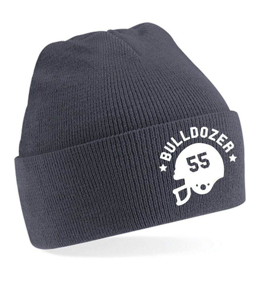 Blondie & Brownie Beanie Unisex Erwachsen Mütze Bulldozer Bud Spencer von Blondie & Brownie