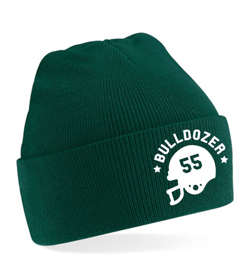 Blondie & Brownie Beanie Unisex Erwachsen Mütze Bulldozer Bud Spencer von Blondie & Brownie