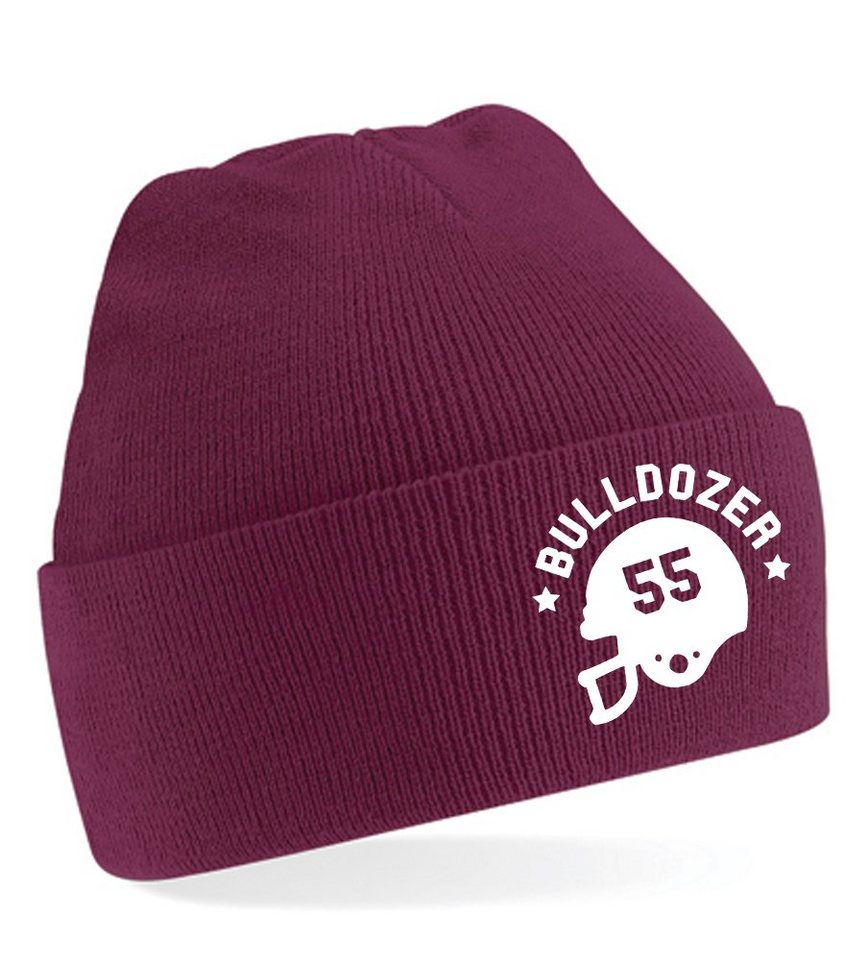 Blondie & Brownie Beanie Unisex Erwachsen Mütze Bulldozer Bud Spencer von Blondie & Brownie