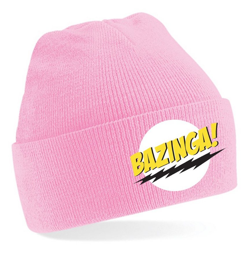 Blondie & Brownie Beanie Unisex Erwachsenen Mütze Bazinga Sheldon Nerd Big Bang von Blondie & Brownie